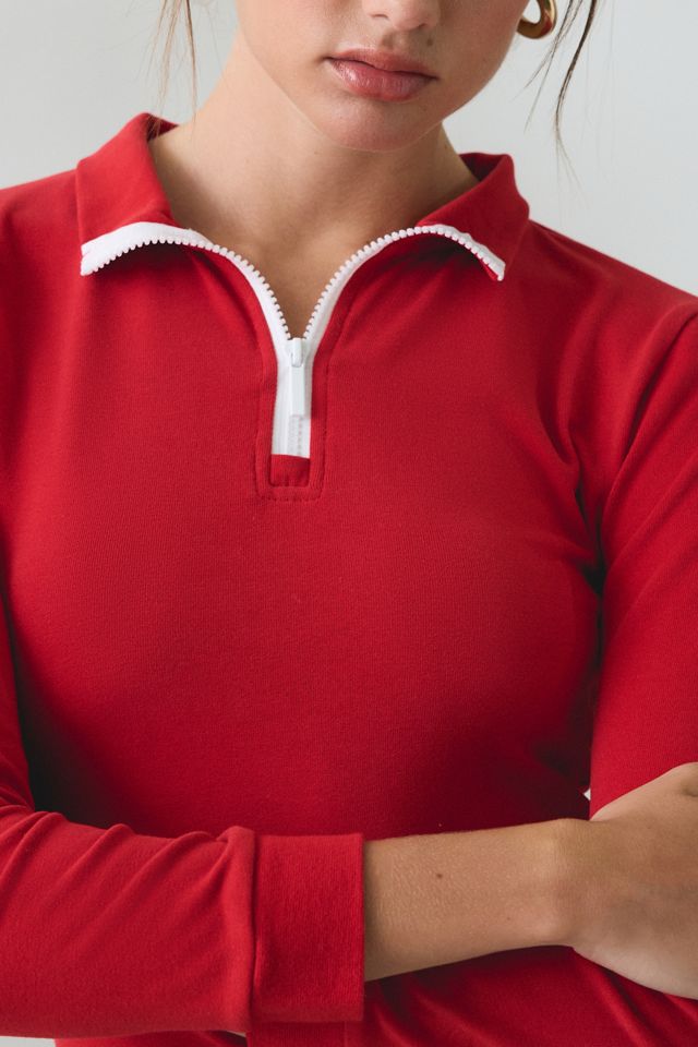 Lioness Mile High Quarter Zip Mock Neck Pullover #4