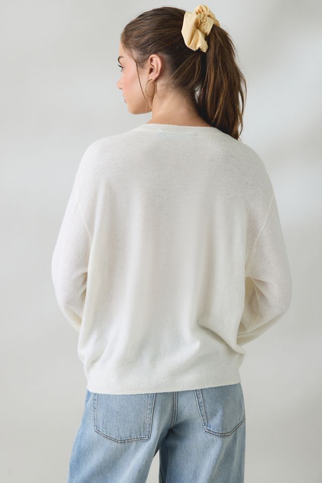 Lioness Olsen Scarf Detail V-Neck Long Sleeve Top #3