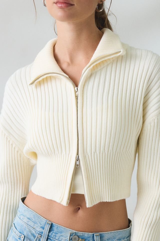 Lioness Priority Zip-Up Mock Neck Sweater #1