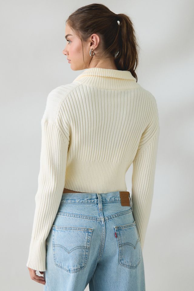 Lioness Priority Zip-Up Mock Neck Sweater #3