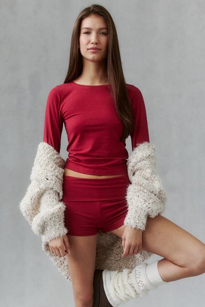 Out From Under Bec Crew Neck Long Sleeve Tee