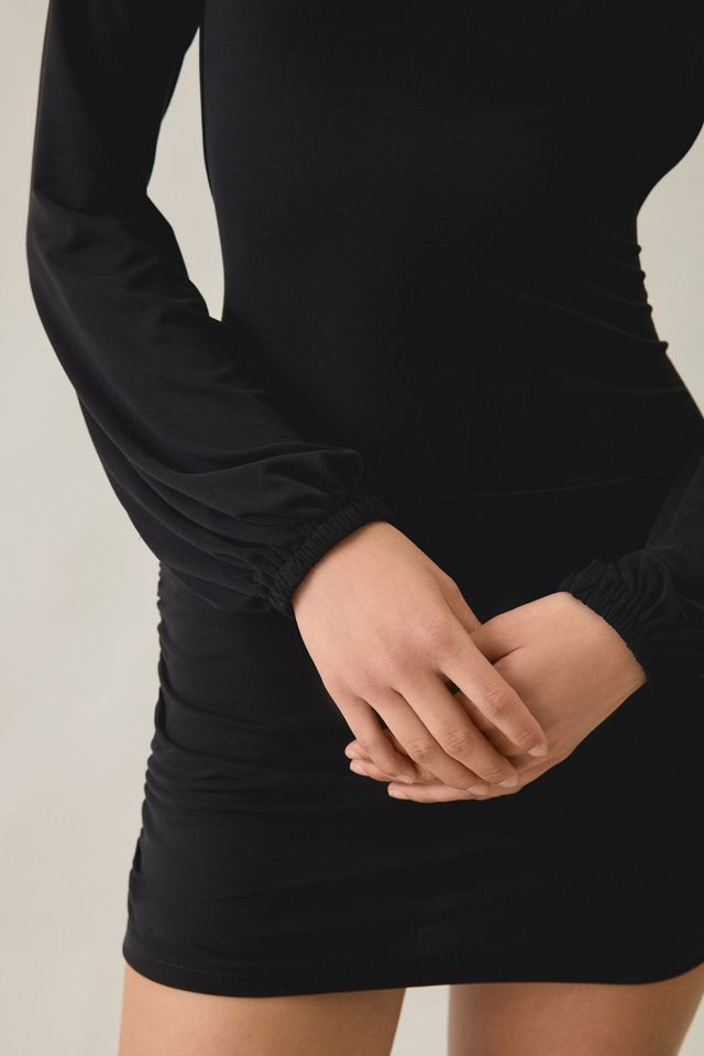 Motel Tomoka Open-Back Long Sleeve Mini Dress #2