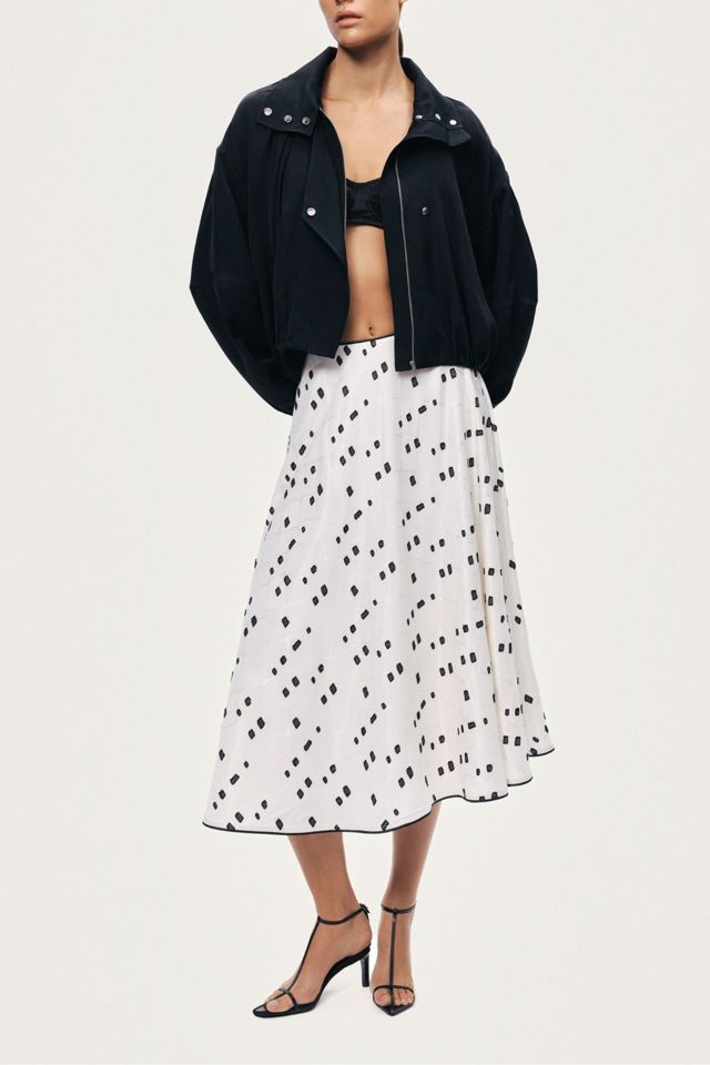 Nocturne High-Neck Gathered Jacket #2
