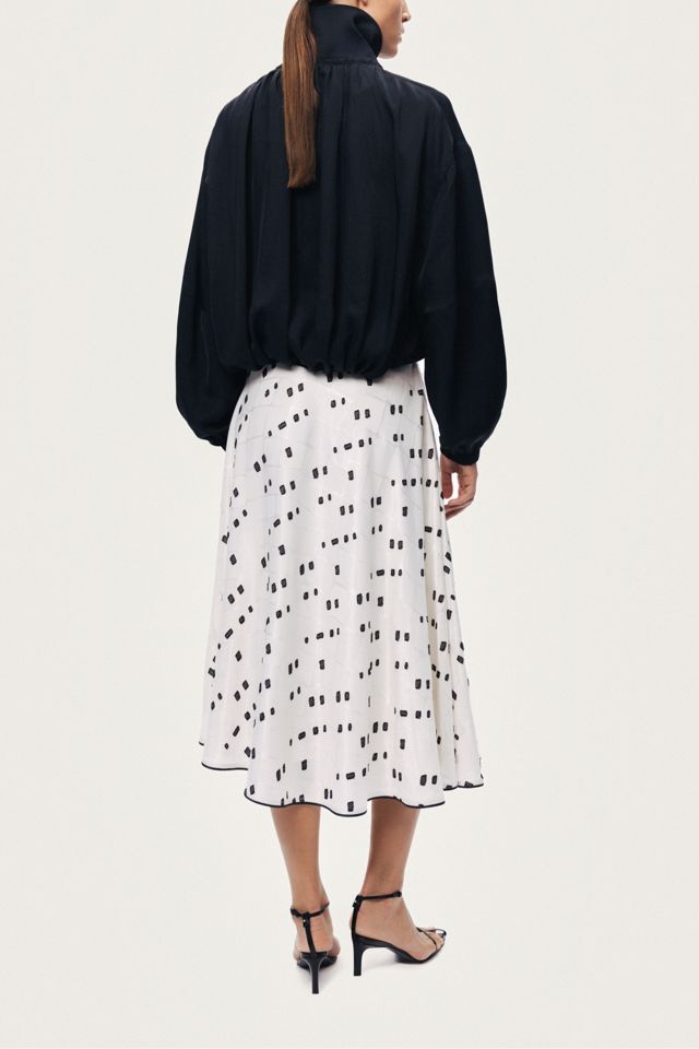 Nocturne High-Neck Gathered Jacket #4