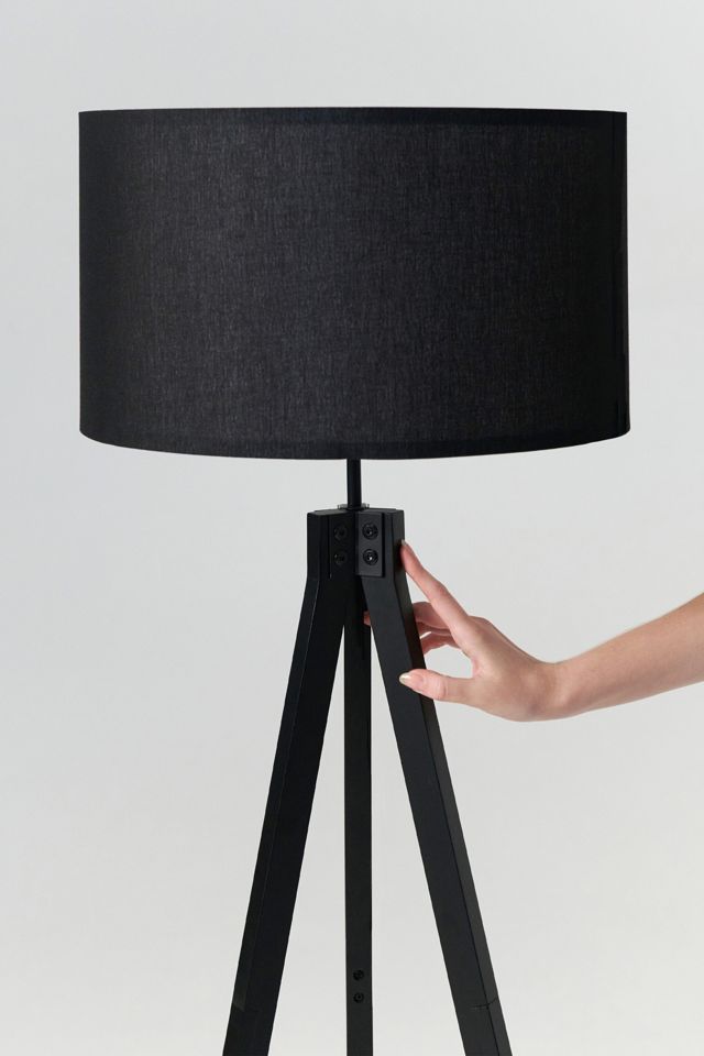 Brightech Eden LED Tripod Wood Floor Lamp #3