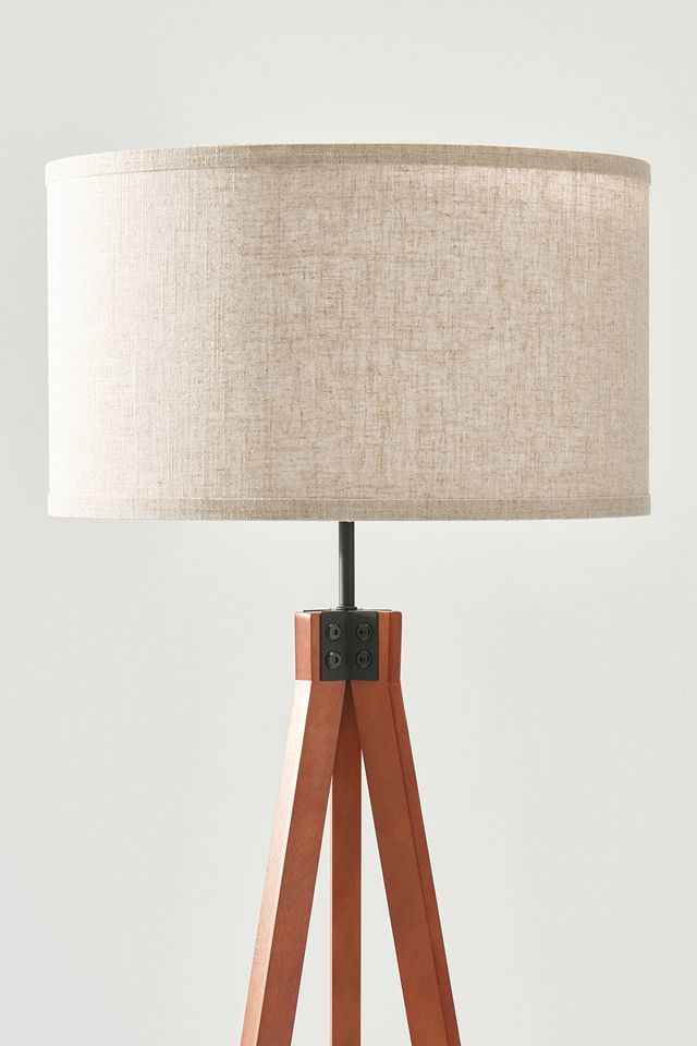 Brightech Eden LED Tripod Wood Floor Lamp #3