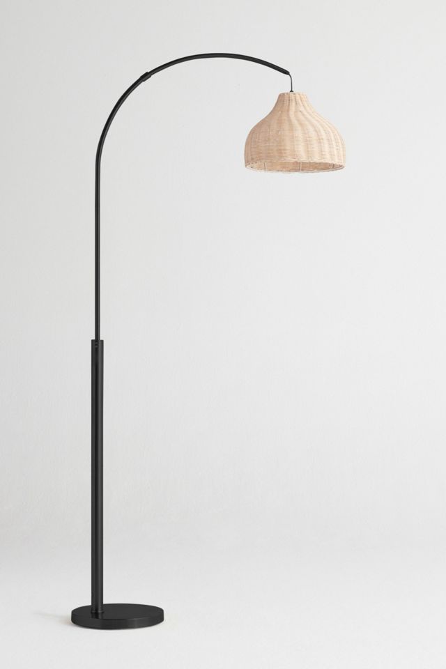 Brightech Lark LED Marble Base Arc Floor Lamp #2
