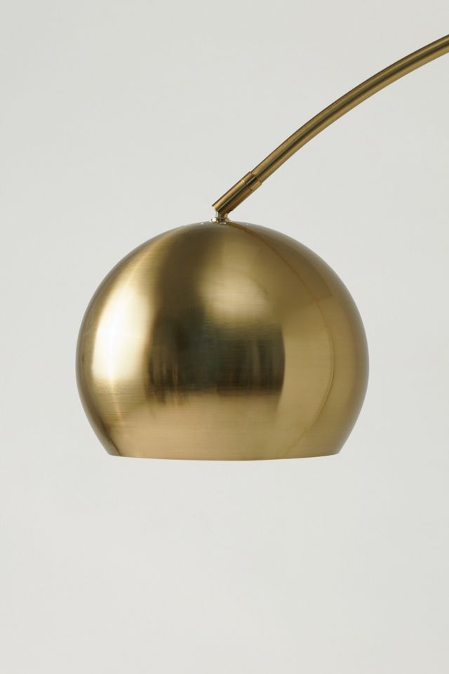 Brightech Olivia LED Marble Base Arc Floor Lamp #2