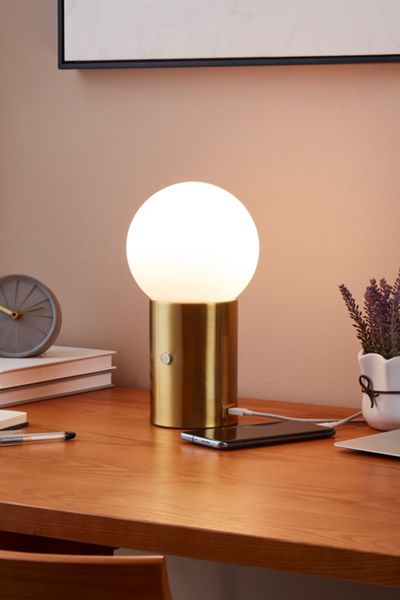 Brightech Kai LED USB Charging Table Lamp
