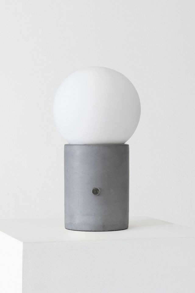 Brightech Kai LED Frosted Globe Shade Table Lamp #4