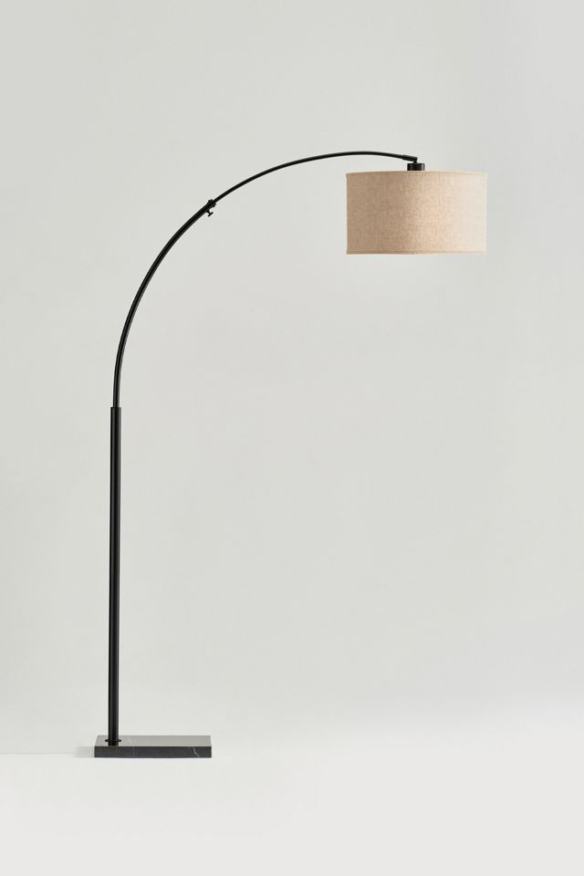 Brightech Logan LED Marble Base Arc Floor Lamp #2