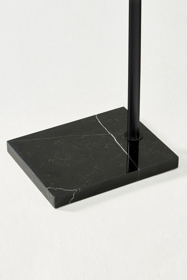 Brightech Logan LED Marble Base Arc Floor Lamp #4