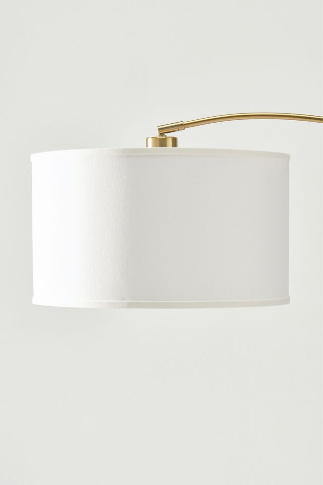 Brightech Logan LED Marble Base Arc Floor Lamp #3