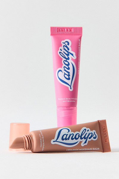 Lanolips Ceramide Milkshake Mini Lip Balm Duo Set