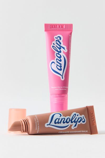 Lanolips Ceramide Milkshake Mini Lip Balm Duo Set