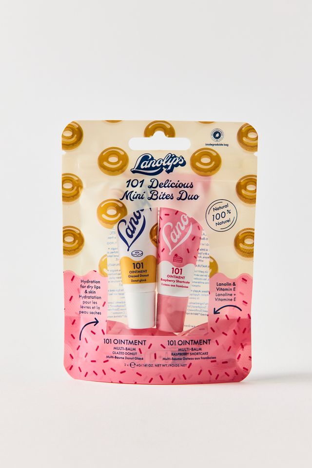 Lanolips 101 Delicious Mini Bites Lip Balm Duo Set #2