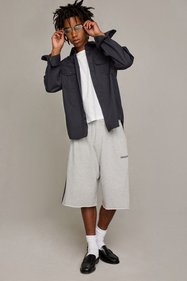 iets frans... Harri Raw Hem Sweatshorts #4
