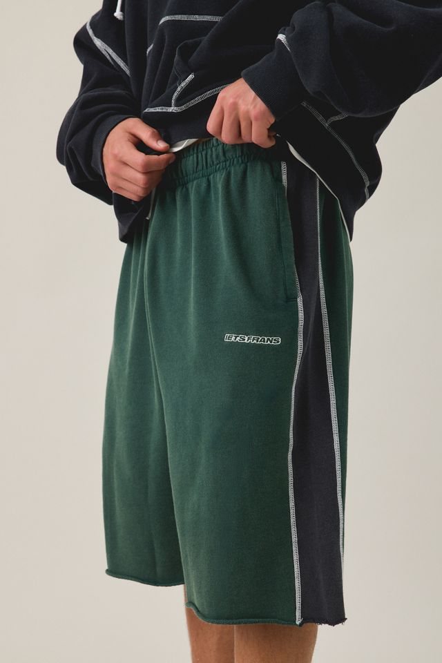 iets frans... Harri Raw Hem Sweatshorts #2