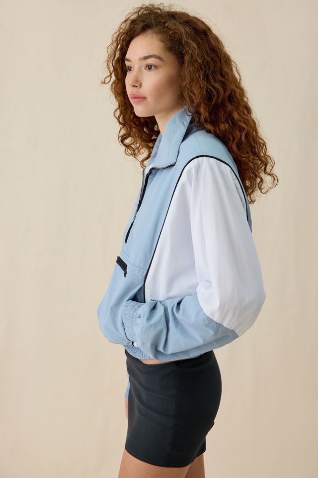 AFRM Virgo Colorblock Cropped Half-Zip Windbreaker #2