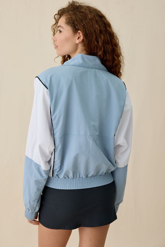 VIRGO ブルゾン AFRM Virgo Colorblock Cropped Half-Zip Windbreaker | Urban Outfitters