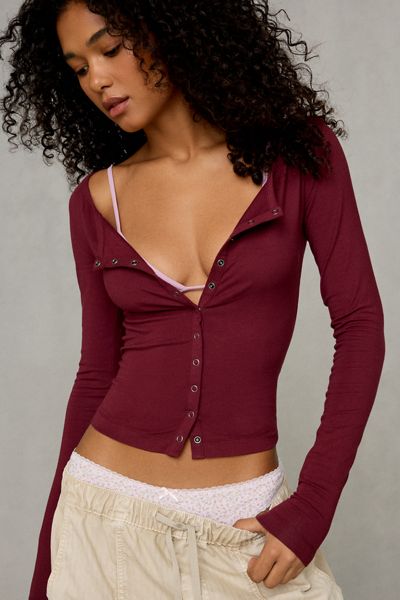Out From Under Bec Fitted Cardigan