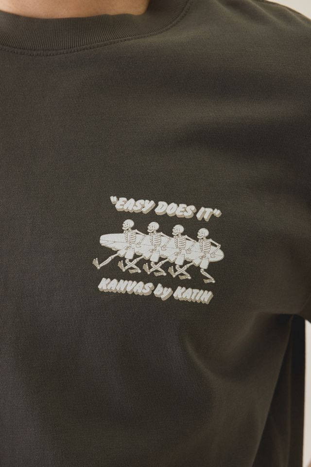 T-shirt Katin Bones à coupe ample avec graphique #3