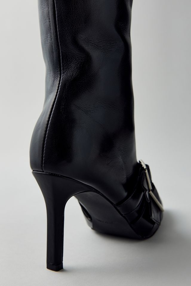Raid London Sandi Buckled Knee High Boots #2