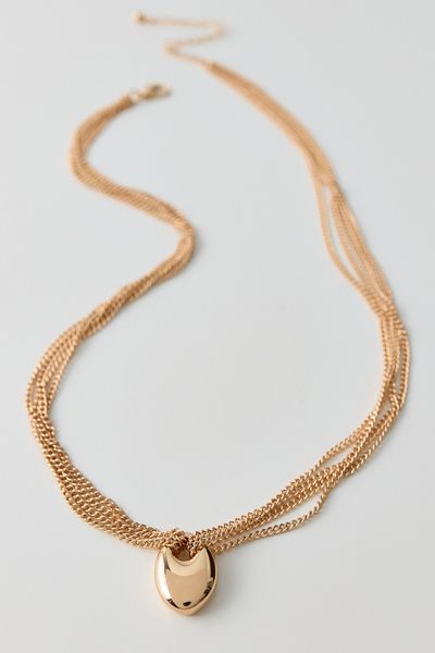 Ella Mixed Chains Layering Necklaces Set