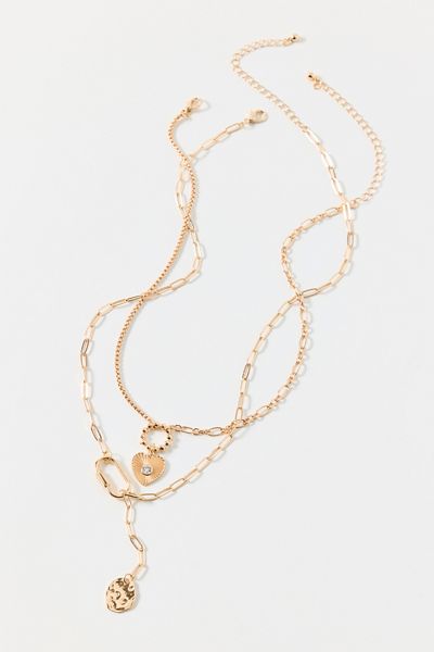 Ensemble de colliers superposables à pendentif Faith