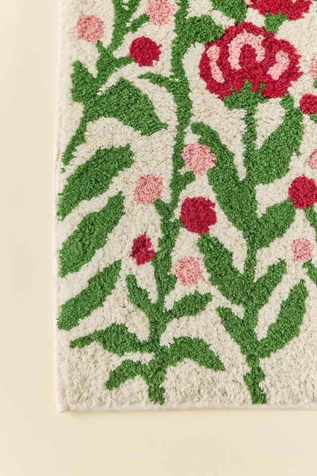 Stevie Floral Tufted Runner Bath Mat #3