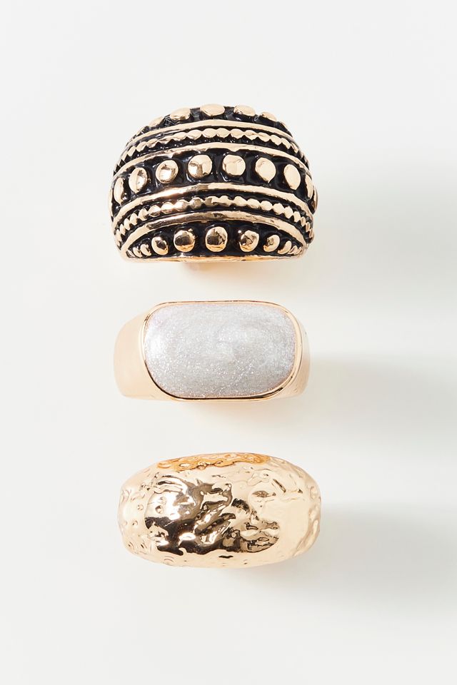 Sadie Chunky Boho Rings Set #1