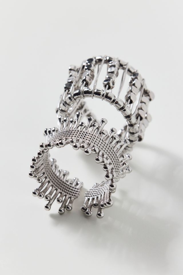 Diana Disco Statement Rings Set #1