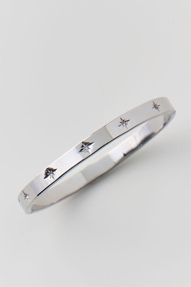 Shelia Star Engraved Waterproof Bangle Bracelet #2