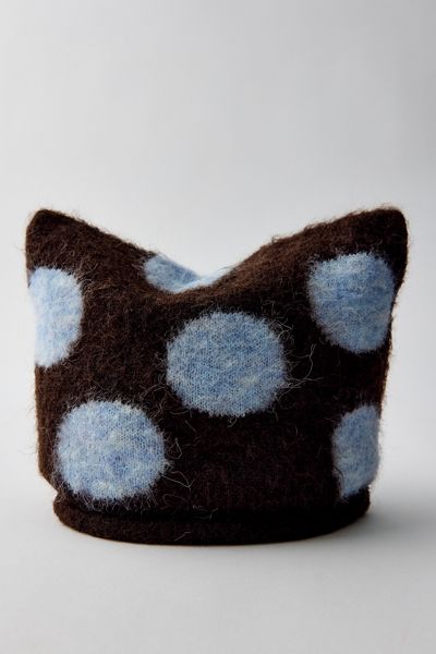 Mylo Polka Dot Square Beanie