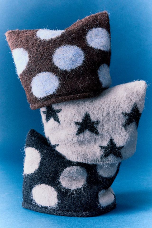 Mylo Polka Dot Square Beanie #2