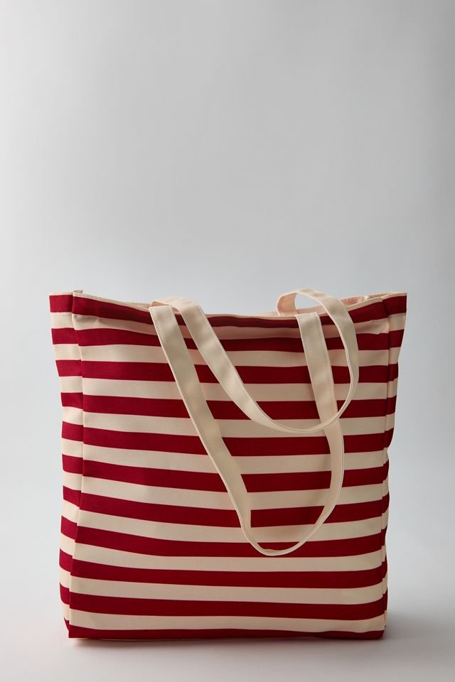 Danielle Nicole X Miffy UO Exclusive Maroon Muse Striped Tote Bag #2