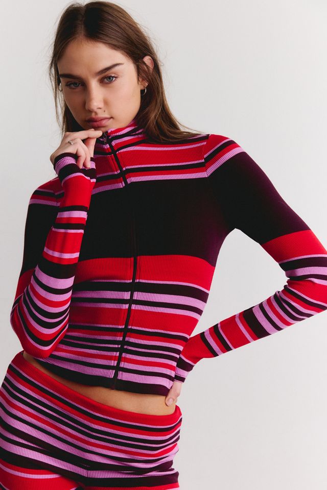 AFRM Navarro High Neck Long Sleeve Top #1