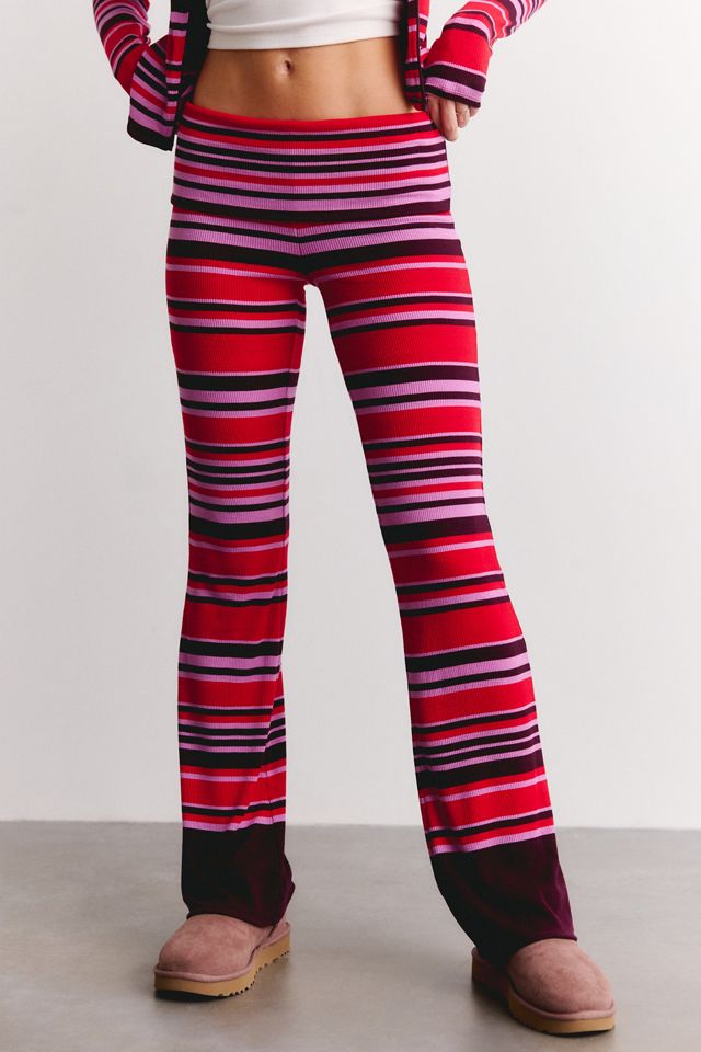 AFRM Tatiana Foldover Low-Rise Straight Pants #1