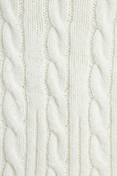 Modenaire Cable Ribbed Waistband Pull On Pants