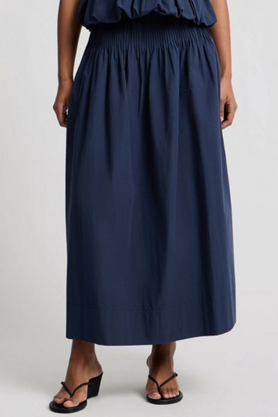 Muse Assembly Drop Waist Pleated Maxi Skirt | Urban Outfitters