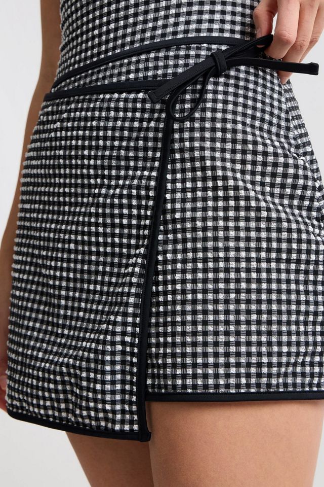 Onia Mini Wrap Skirt #4
