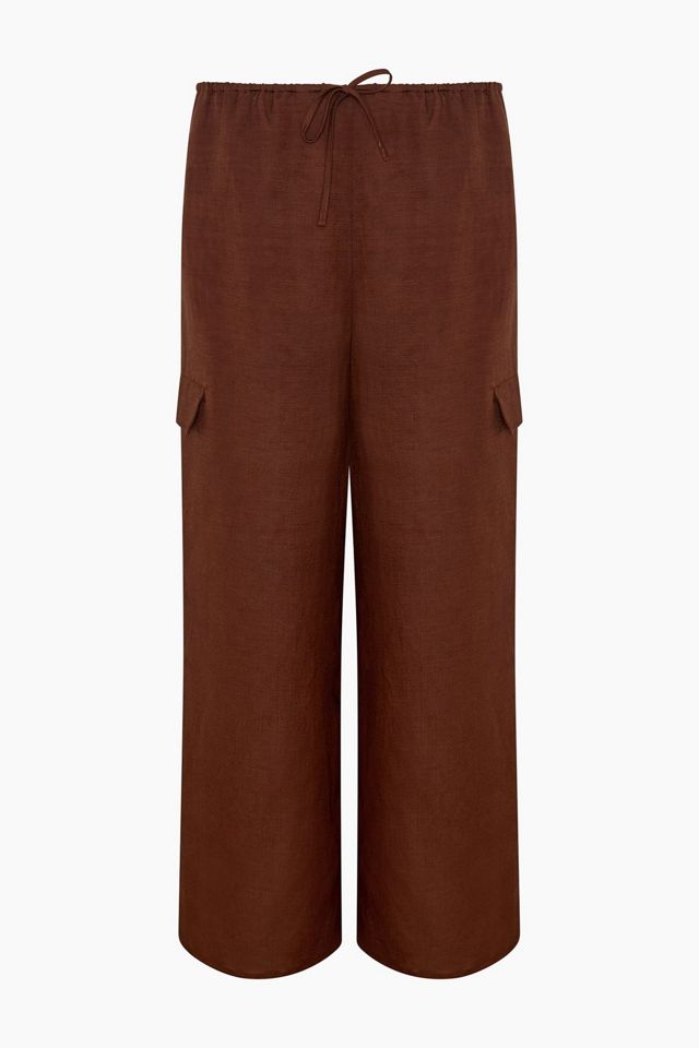 Onia Air Linen Cargo Pant #1