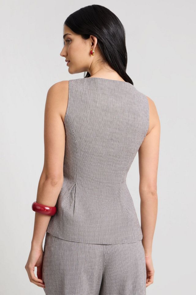 Onia Peplum Vest #3