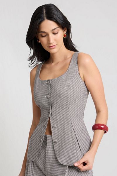 Onia Peplum Vest
