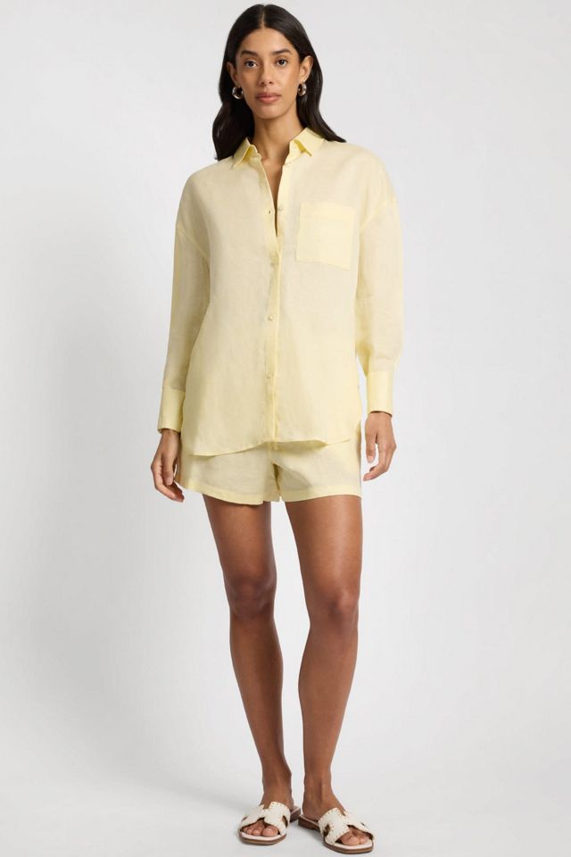 Onia Air Linen Boyfriend Shirt #1