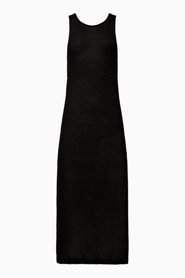 Onia Linen Knit Scoop Back Maxi Dress #2