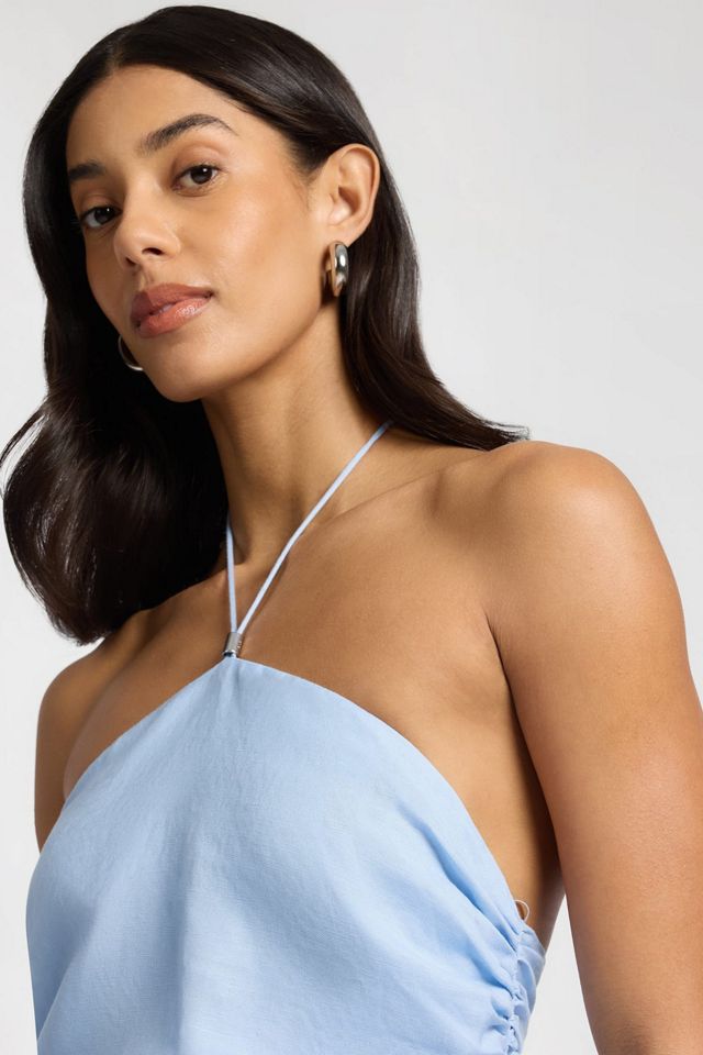 halter dress earrings How to Choose Earrings for a Halter Wedding Dress!