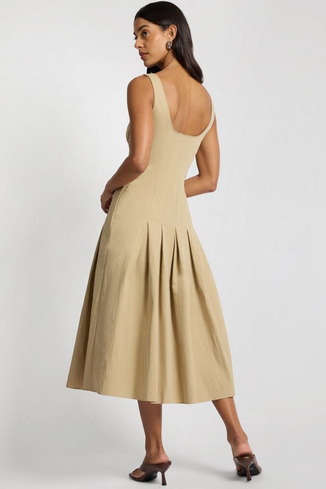 Onia Sweetheart Pleated Dress #3