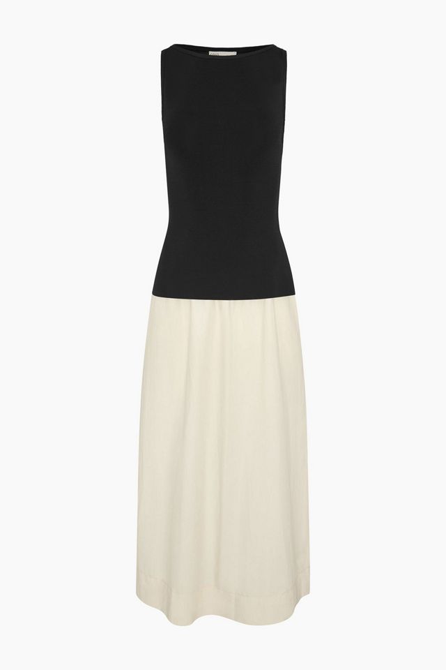 Onia Boatneck Mix Media Dress #2