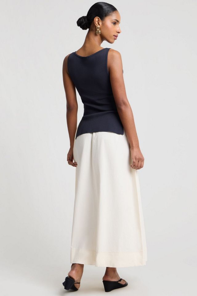 Onia Boatneck Mix Media Dress #4